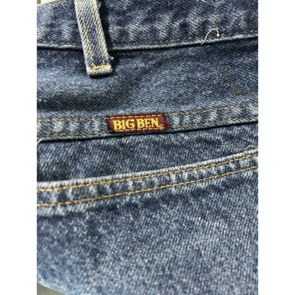 Vintage Big Ben Denim Jeans 36x34 Men Blue Wash Classic Style Relaxed Fit Casual - Picture 4 of 8